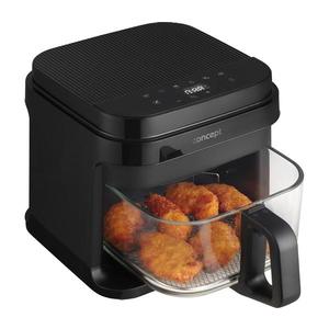 Concept Concept FR5500 - Teplovzdušná fritéza GLASS & 5, 5 l 1200W/230V čierna vyobraziť