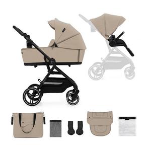 Kinderkraft KINDERKRAFT SELECT - Kombinovaný kočík 2v1 YOXI Sand beige vyobraziť