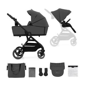 Kinderkraft KINDERKRAFT SELECT - Kombinovaný kočík 2v1 YOXI Moonlight grey vyobraziť