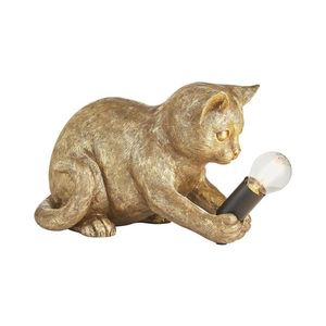 Endon Endon 107389 - Stolná lampa KITTEN 1xE14/7W/230V zlatá vyobraziť
