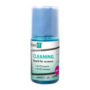 CLEAN IT CLEAN IT CL-180 - Čistiaci roztok na obrazovky s utierkou 200 ml vyobraziť