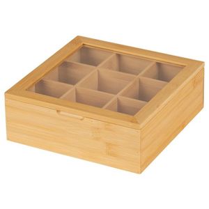 Wenko Bambusový box na čaj/kávu (box na čaj) vyobraziť