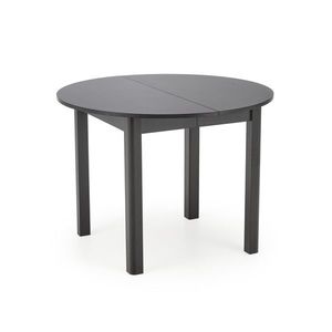Jídelní rozkládací stůl RINGO 102/142 cm černý vyobraziť
