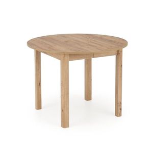 Jídelní rozkládací stůl RINGO 102/142 cm dub craft zlatý vyobraziť