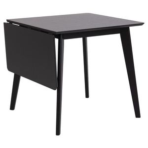 Jídelní rozkládací stůl Roxby 80/120 cm černý vyobraziť