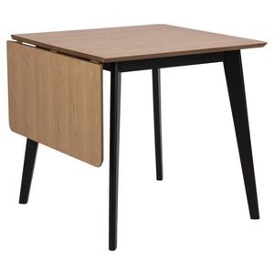 Jídelní rozkládací stůl Roxby 80/120 cm dub riviéra/černý vyobraziť