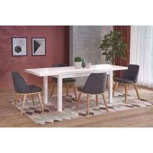 Jídelní rozkládací stůl Tiaro 140/220 cm bílý vyobraziť