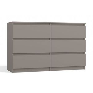 Komoda MALWA M6 120 cm caffe latte vyobraziť