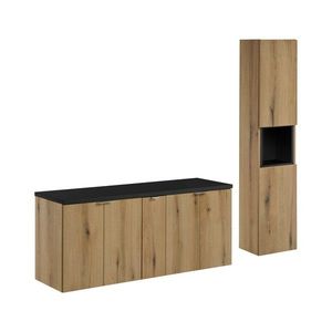 Deska pod umyvadlo Nova Black B 89-20 černá vyobraziť