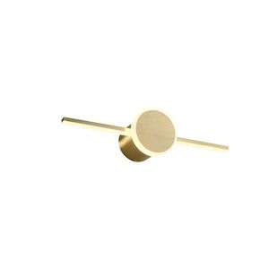 Kúpeľňové svietidlo s LED Round GOLD 40CM APP842-1W vyobraziť