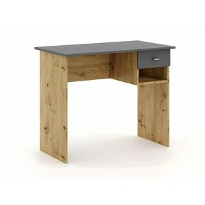 Psací stůl LINDA dub artisan/antracit vyobraziť