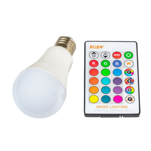 T-LED RGBW LED žiarovka 5W E27 Farba svetla: RGB + teplá biela 021170 vyobraziť