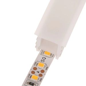T-LED Vstavaný silikónový profil pre LED pásiky hranatý VS2 117051 vyobraziť