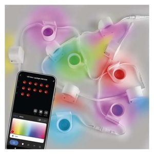 EMOS GoSmart RGBIC+CCT Štartovacia sada LED bodových svietidiel na reťazi 7W s WiFi, 12 kusov, 255cm ZIW15CR vyobraziť