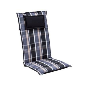 Blumfeldt Elbe, čalúnená podložka, podložka na stoličku, podložka na vyššie polohovacie kreslo, na záhradnú stoličku, Dralon, 50 × 120 × 8 cm vyobraziť