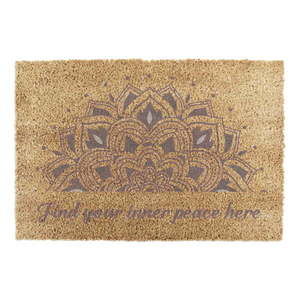 Rohožka z kokosového vlákna 60x90 cm Find Your Inner Peace – Artsy Doormats vyobraziť