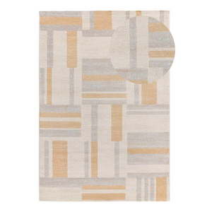 Koberec vo svetlosivej a krémovej farbe 133x190 cm Craft – Universal vyobraziť