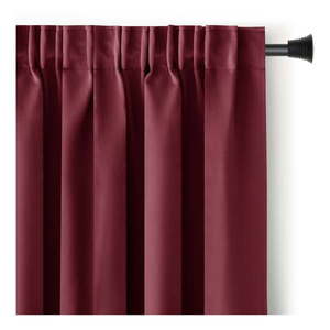 Vínový zatemňovací termo záves 140x245 cm Pleat – Restilo vyobraziť