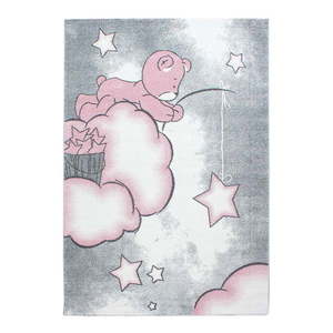 Ružovo-sivý detský koberec 160x230 cm Kids – Ayyildiz Carpets vyobraziť