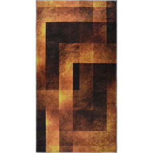 Oranžový umývateľný koberec 50x80 cm - Vitaus vyobraziť