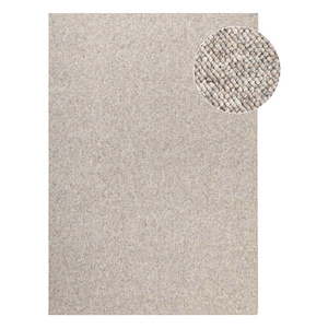 Sivokrémový prateľný koberec 80x150 cm Rocco Dark Cream – Elle Decoration vyobraziť
