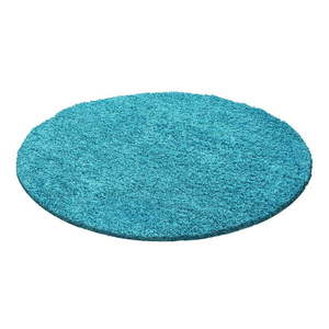 Tyrkysový okrúhly koberec ø 160 cm Life – Ayyildiz Carpets vyobraziť