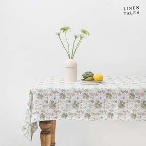 Ľanový obrus 140x250 cm White Botany – Linen Tales vyobraziť