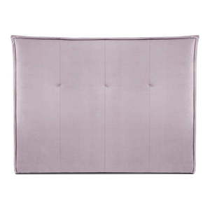 Svetloružové čelo postele 200x120 cm Monica – Milo Casa vyobraziť
