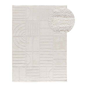 Krémovobiely koberec 80x150 cm Blanche – Universal vyobraziť