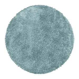 Modrý okrúhly koberec ø 80 cm Fluffy – Ayyildiz Carpets vyobraziť
