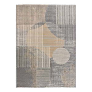 Sivo-béžový koberec 133x190 cm Edel - Universal vyobraziť