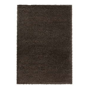 Tmavohnedý koberec 60x110 cm Fluffy – Ayyildiz Carpets vyobraziť