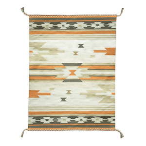 Obojstranný vonkajší koberec z recyklovaného plastu Green Decore Aztec, 120 x 180 cm vyobraziť