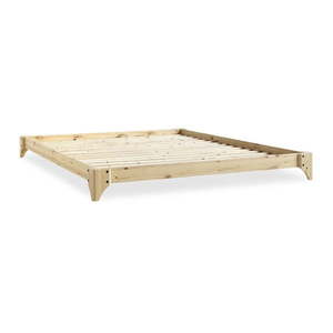 Dvojlôžková posteľ z borovicového dreva s roštom 160x200 cm Elan – Karup Design vyobraziť
