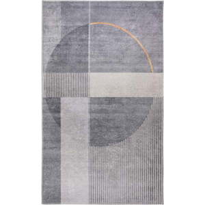 Sivý umývateľný koberec 120x160 cm – Vitaus vyobraziť