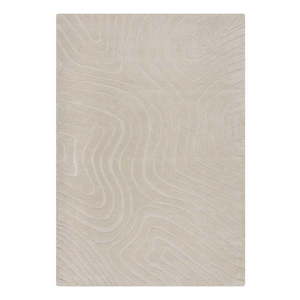 Krémový ručne tkaný vlnený koberec 160x230 cm Mesmerise Natural – Flair Rugs vyobraziť