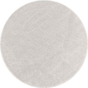 Sivokrémový okrúhly koberec ø 120 cm Ata – Ayyildiz Carpets vyobraziť