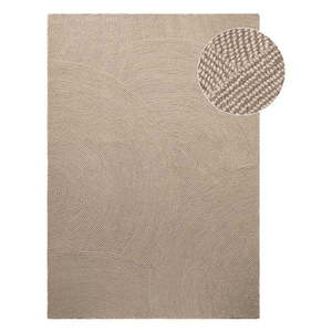 Béžový ručne tkaný vlnený koberec 200x300 cm Eleni Light Beige – Hanse Home vyobraziť
