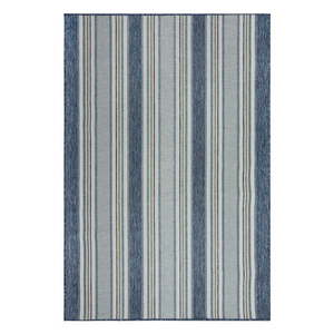 Vnútorný a vonkajší koberec zeleno-modrý 120x170 cm Roma Stripe – Flair Rugs vyobraziť
