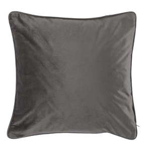Tmavosivý vankúš Tiseco Home Studio Velvety, 45 x 45 cm vyobraziť