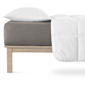 Tmavosivá napínacia plachta jersey 180x200 cm Boxspring – Andrea Simone vyobraziť