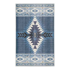 Modrý prateľný koberec 160x230 cm Ethnic Geo – Mila Home vyobraziť