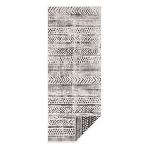 Čierno-krémový vonkajší koberec NORTHRUGS Biri, 80 x 250 cm vyobraziť
