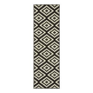 Čierno-biely behúň Hanse Home Basic Nordic, 80 x 200 cm vyobraziť