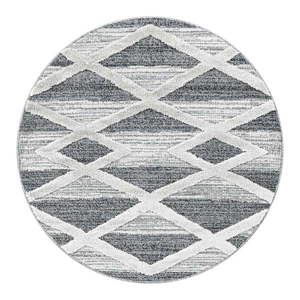 Sivý okrúhly koberec ø 80 cm Pisa – Ayyildiz Carpets vyobraziť