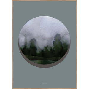 Obraz 50x70 cm Water Circle – Malerifabrikken vyobraziť