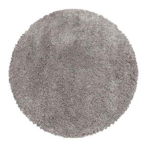 Svetlohnedý okrúhly koberec ø 120 cm Fluffy – Ayyildiz Carpets vyobraziť