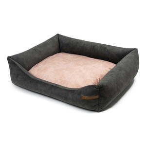 Ružovo-tmavosivý pelech pre psa 65x75 cm SoftBED Eco M – Rexproduct vyobraziť