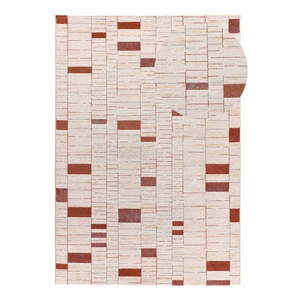 Koberec v tehlovej a krémovej farbe 160x230 cm Beruti – Universal vyobraziť