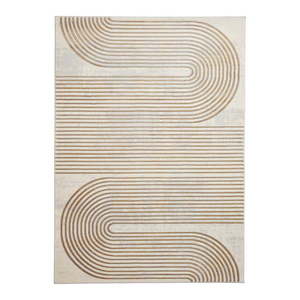 Koberec vo svetlosivo-zlatej farbe 200x290 cm Apollo – Think Rugs vyobraziť